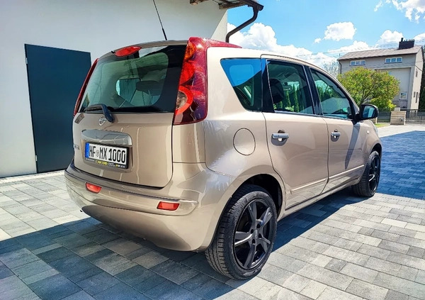 Nissan Note cena 22900 przebieg: 95069, rok produkcji 2011 z Przysucha małe 562